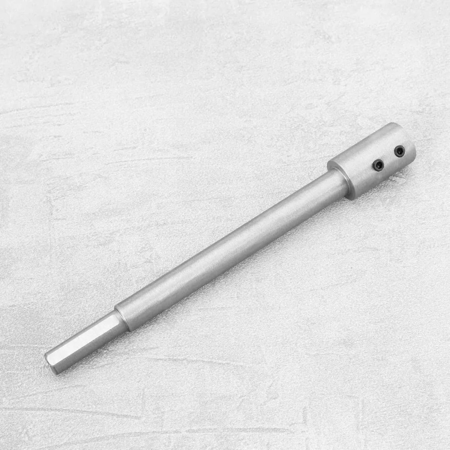 169mm Long Drill Bit Extension Bar for Forstner High Carbon Steel 3/8" Inch Shank Diameter & Allen Key Tool