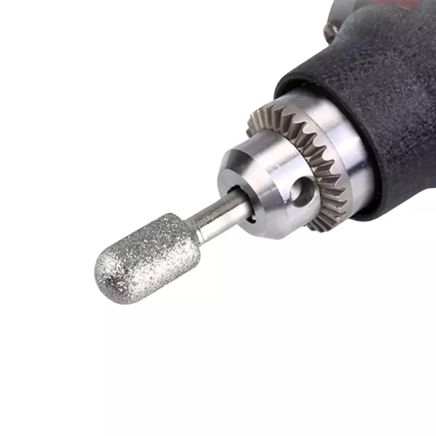 30pcs Diamond Grinding Bit Set for Dremel for Stone Glass Carving Polishing Diamond Grinding Burr Rotary Tool 3mm Shank