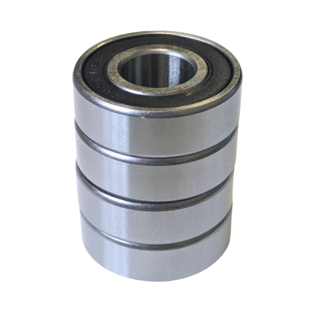 4pcs 6202RS Rubber Sealed Bearings - 15mm ID x 35mm OD x 11mm Width