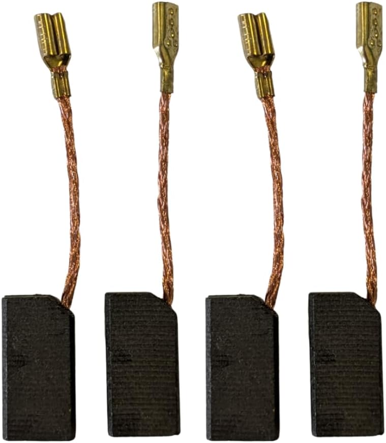 4pcs E64 Motor Carbon Brushes 1619P11715 for Bosch GWS 750, 750 S & 750-115 Angle Grinder