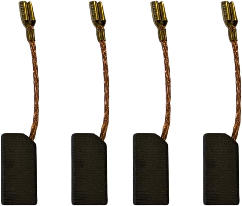 4pcs E64 Motor Carbon Brushes 1619P11715 for Bosch GWS 750, 750 S & 750-115 Angle Grinder