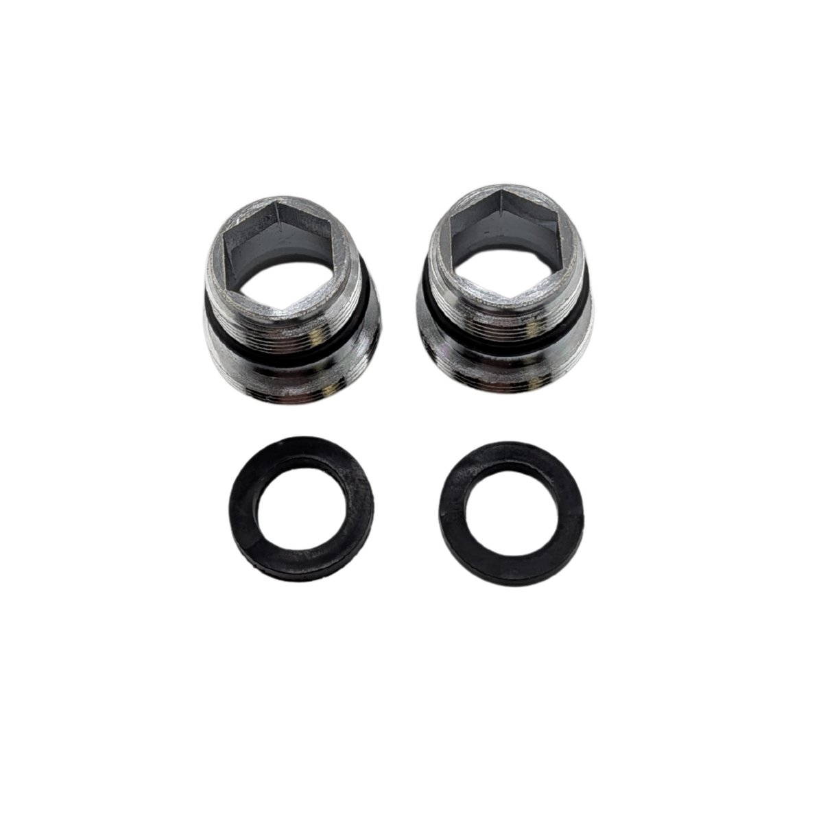2 pack M18.5 to M22 male to male adapters for Ikea taps
