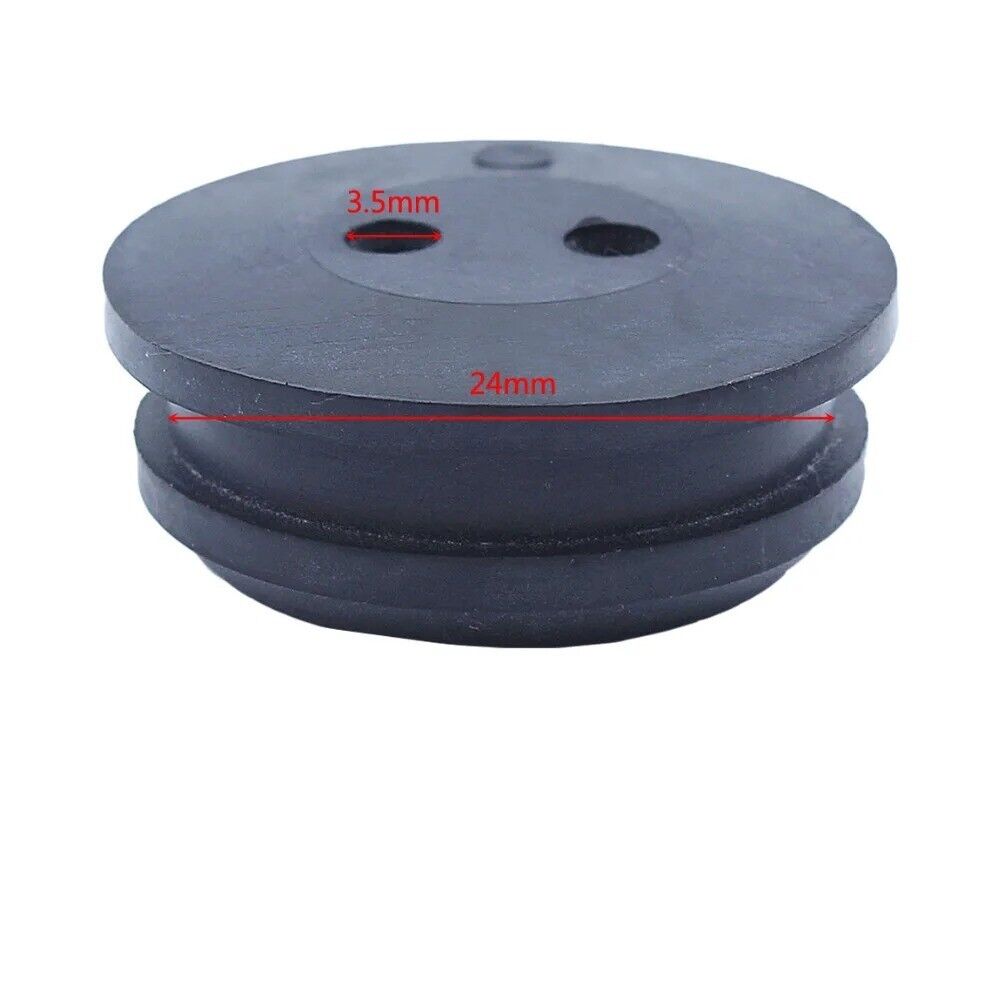 Fuel Tank Grommet Seal. 2 Hole x 30mm o/d to Suit 23mm Tank Hole Strimmer