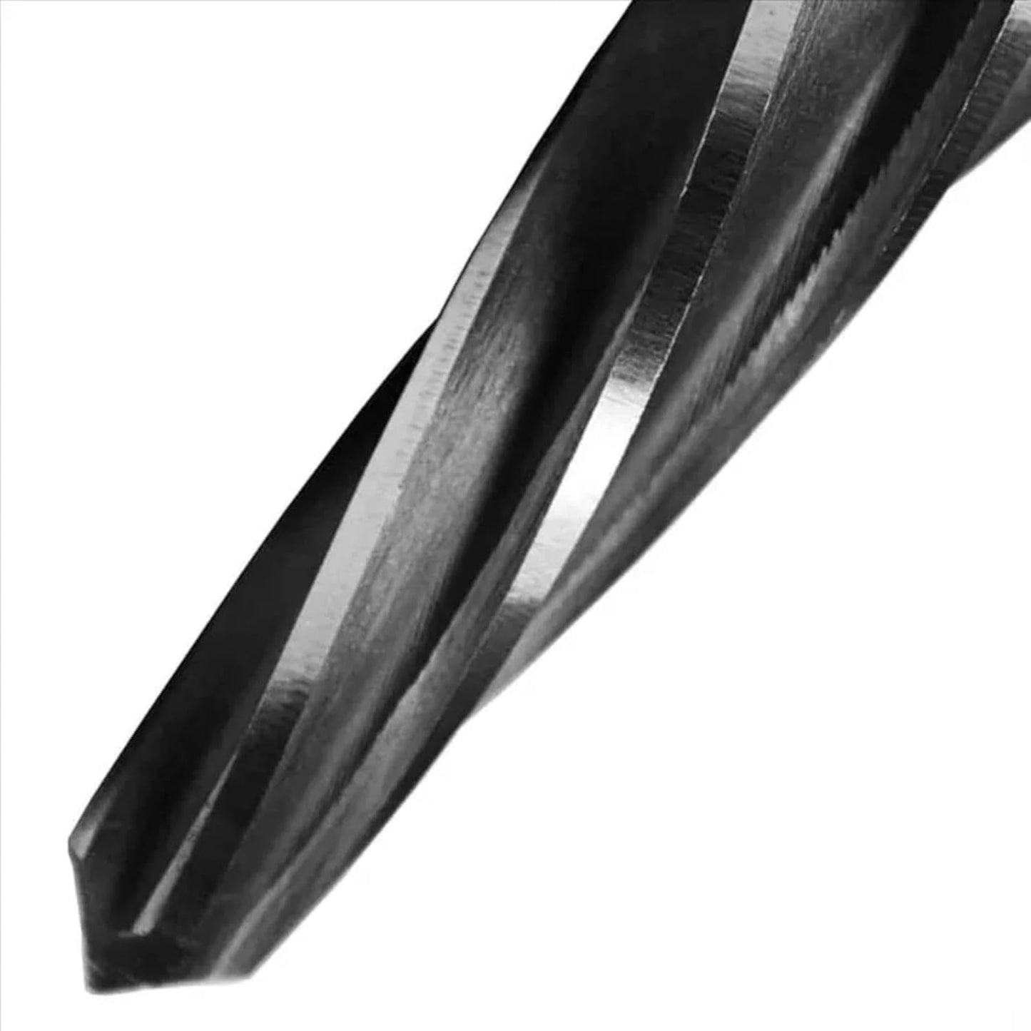 Heavy Duty 5/8" Spiral Flute Hole/Pipe Reamer with 1/2 inch Shank, M2 HSS Bridge Construction Taper Chucking Drill Bit Car/Maintenance Reamer for Metal, Steel, Alloy, Aluminium, Copper & Plastic