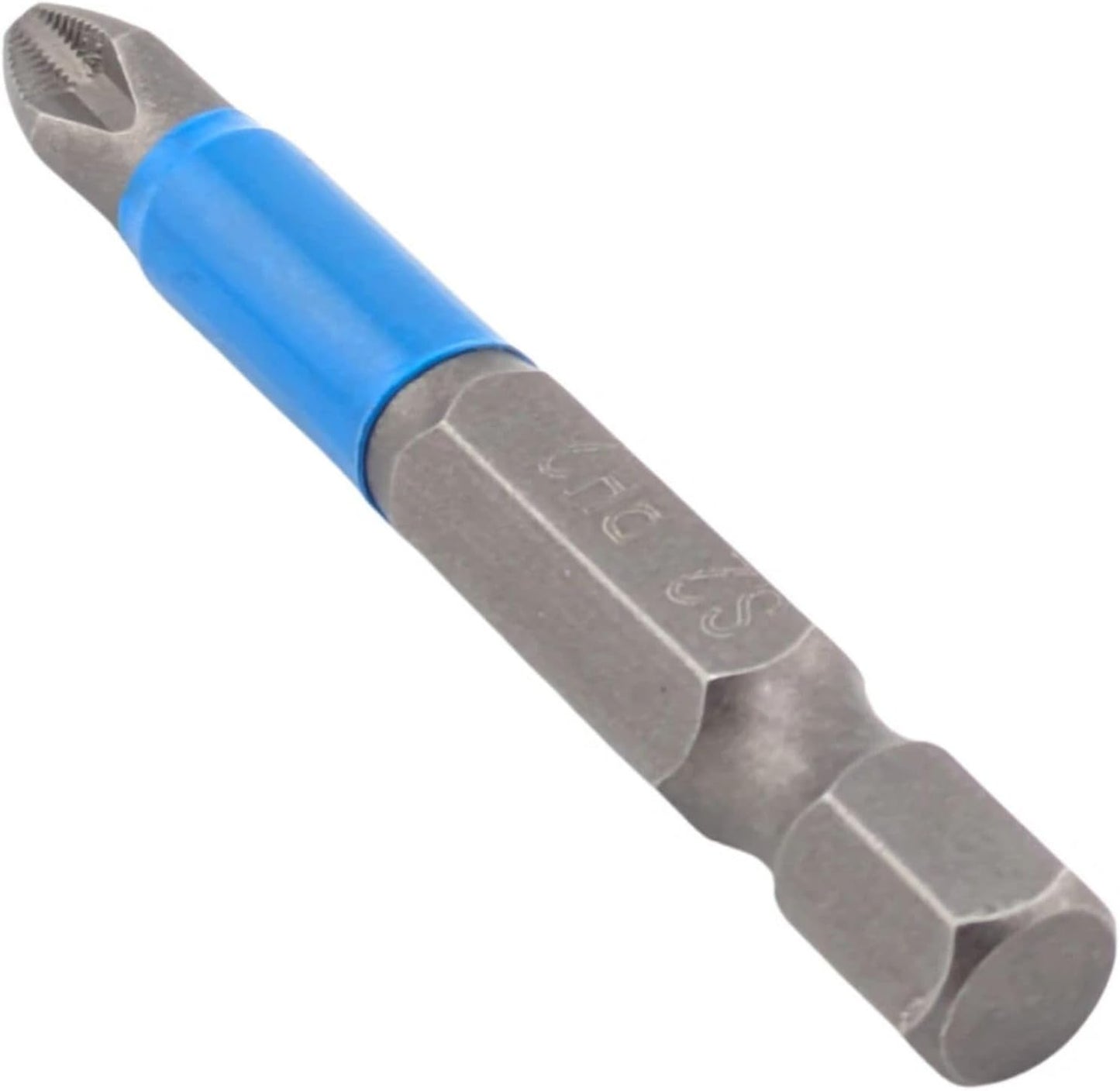 Magnetic 10pcs PZ2 50mm Pozi Drive 2 Impact Duty Screwdriver Drill Bits Set S2 Steel