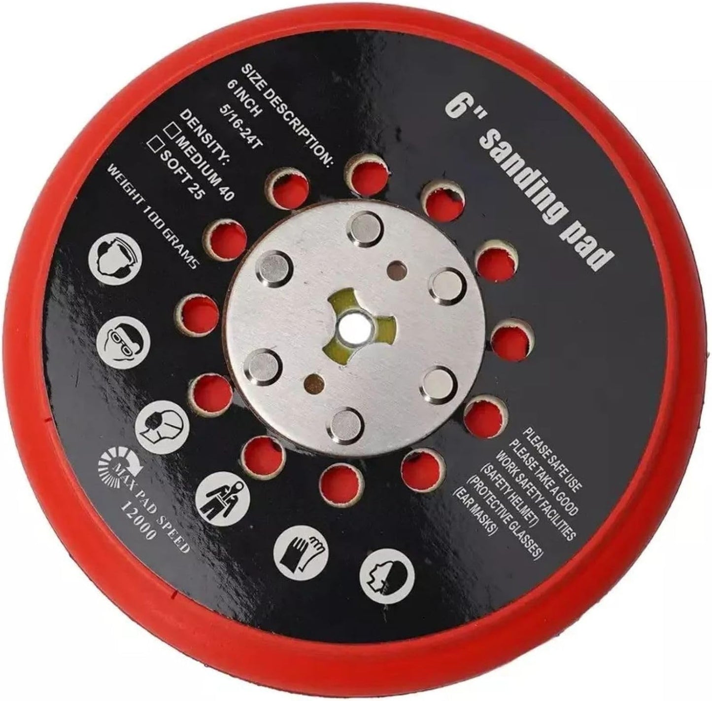 Medium Multihole Backing Pad for Bosch 2608900007 // GET 75-150 GEX 34-150