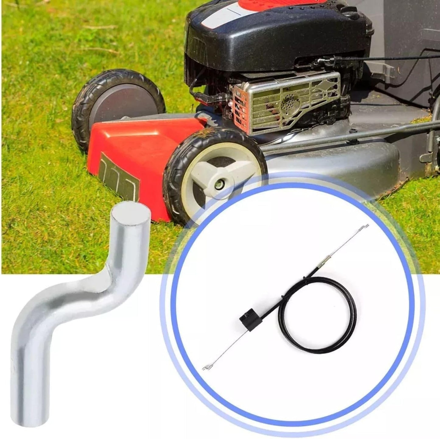 5pcs Z Cable End Cap Replacement Universal Throttle Cables Lawnmower Cable End