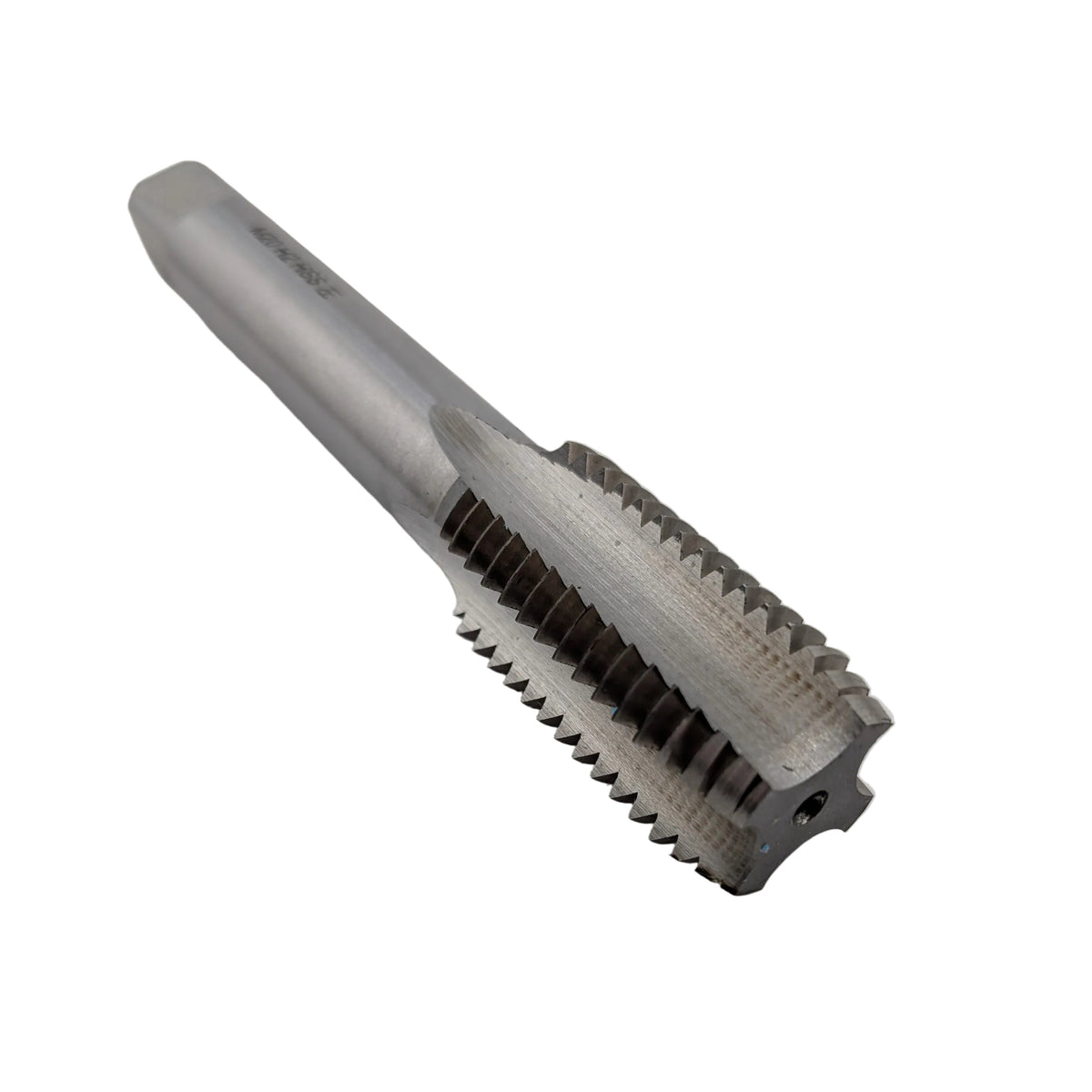 M20 x 2.5 metric left hand HSS machine thread tap, 4 straight flutes