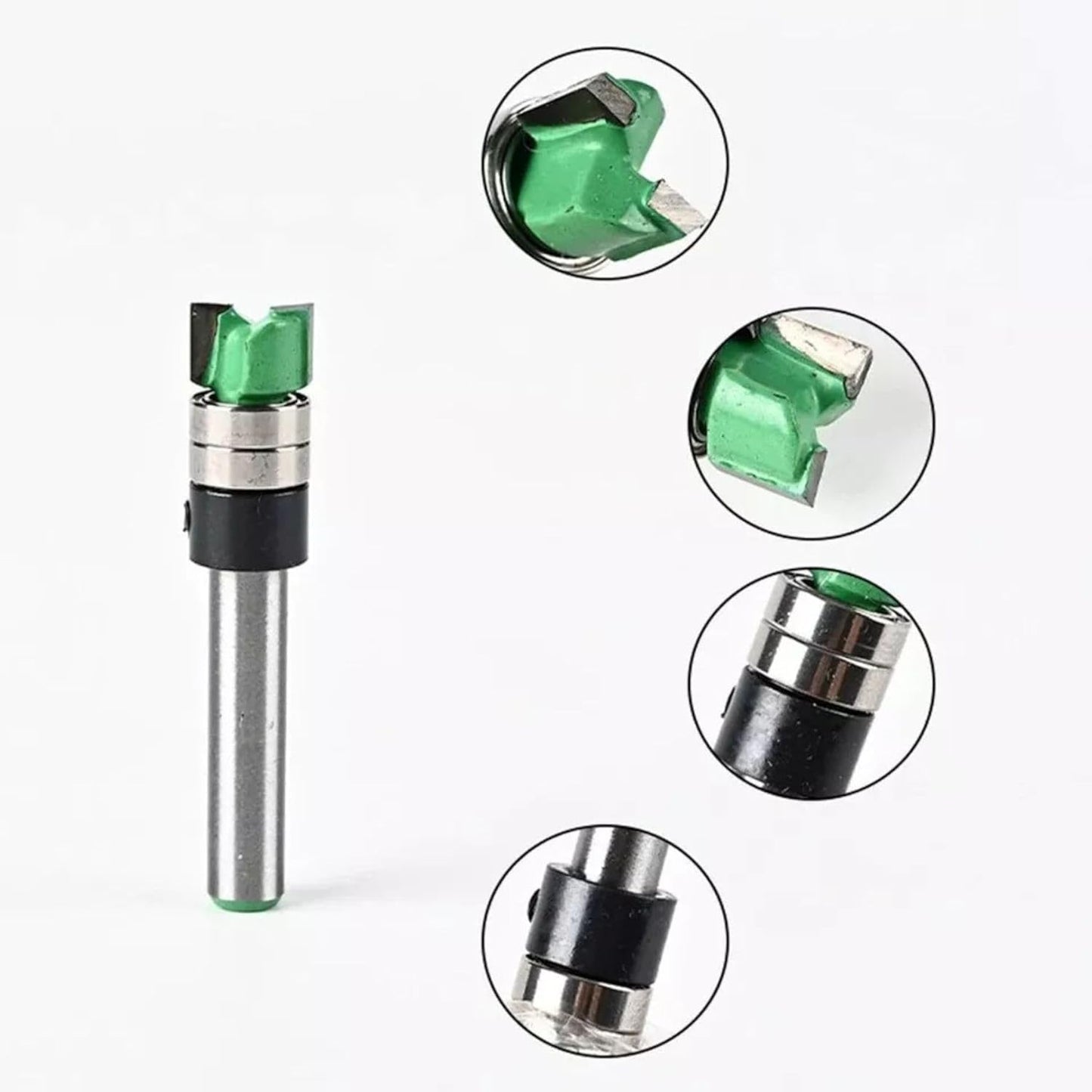 Tungsten Steel Router Cutter Bit 1/4 Inch Shank 9.5mm Cut Diameter for Cutting