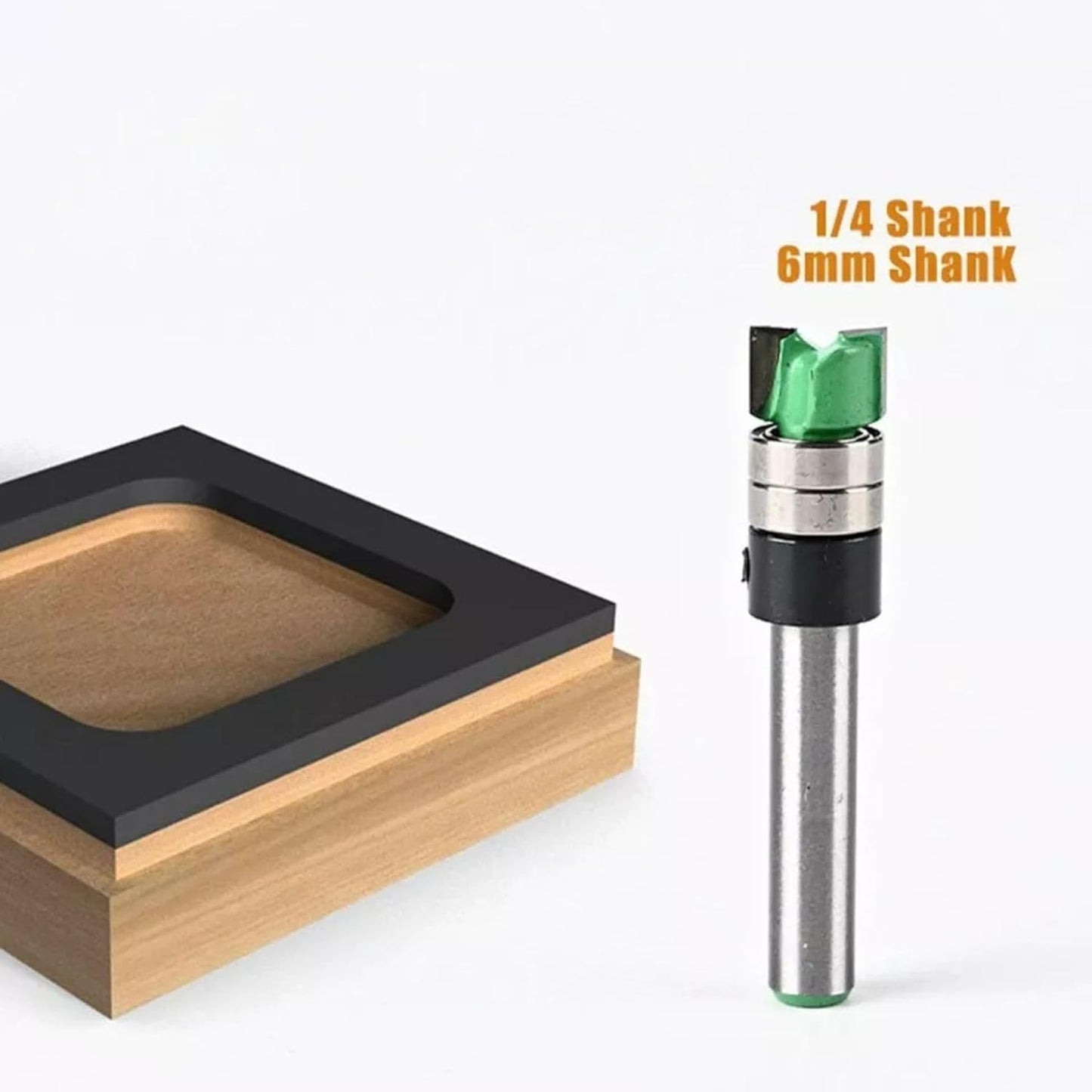 Tungsten Steel Router Cutter Bit 1/4 Inch Shank 9.5mm Cut Diameter for Cutting