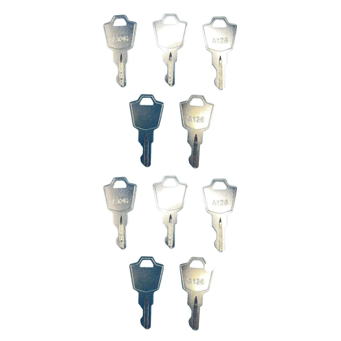 10pcs A126 Replacement Keys for APEM, KAC, ELEDIS Switch, JD Start Key