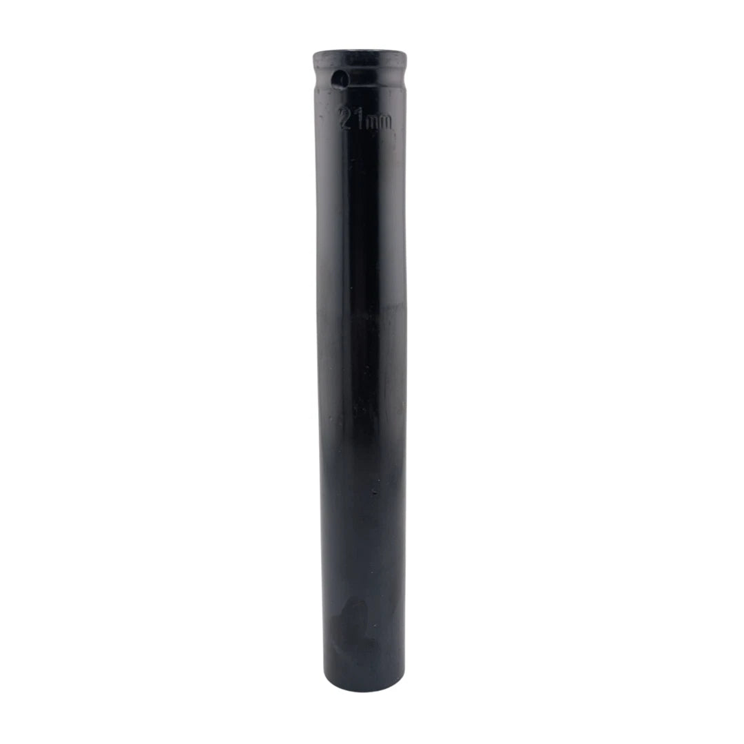 Deep 20cm Long Impact Socket with 1/2" Drive CR-V Steel 21mm