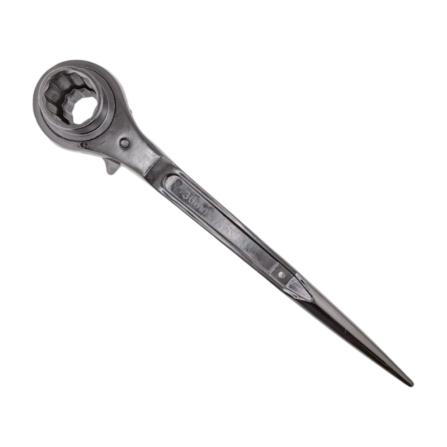 30 x 36mm Hexagon Scaffold Podger Ratchet Spanner Ratcheting Socket Wrench Tool