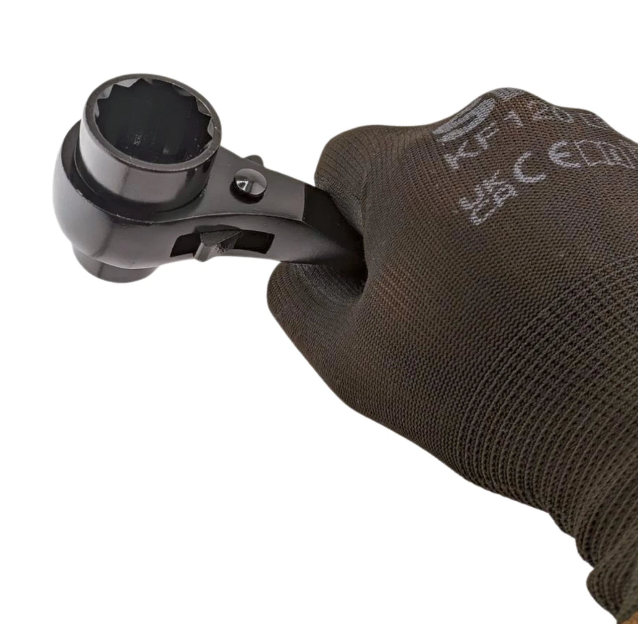 19 x 24mm Hexagon Scaffold Podger Ratchet Spanner Ratcheting Socket Wrench Tool