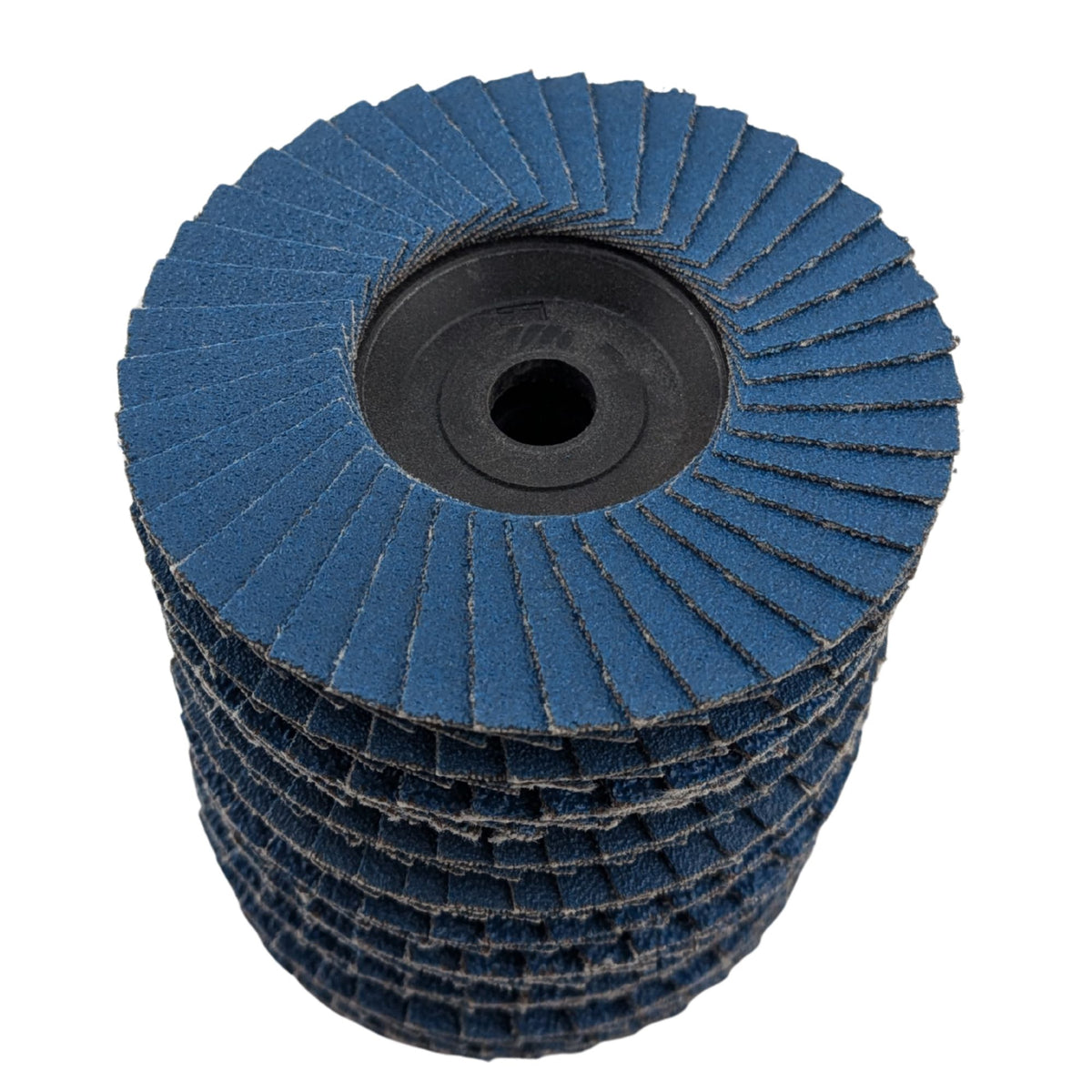 10 pack 40 to 120 grit flap discs for 76mm angle grinders