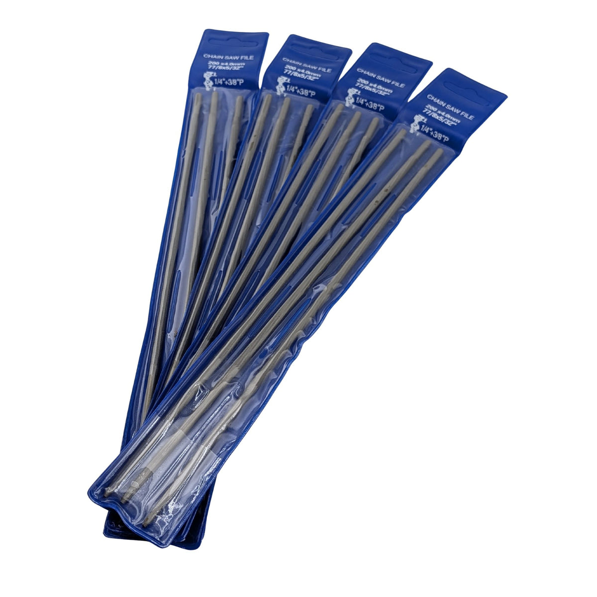 12 pack round chainsaw files for 3/8 pitch 4.0mm chain