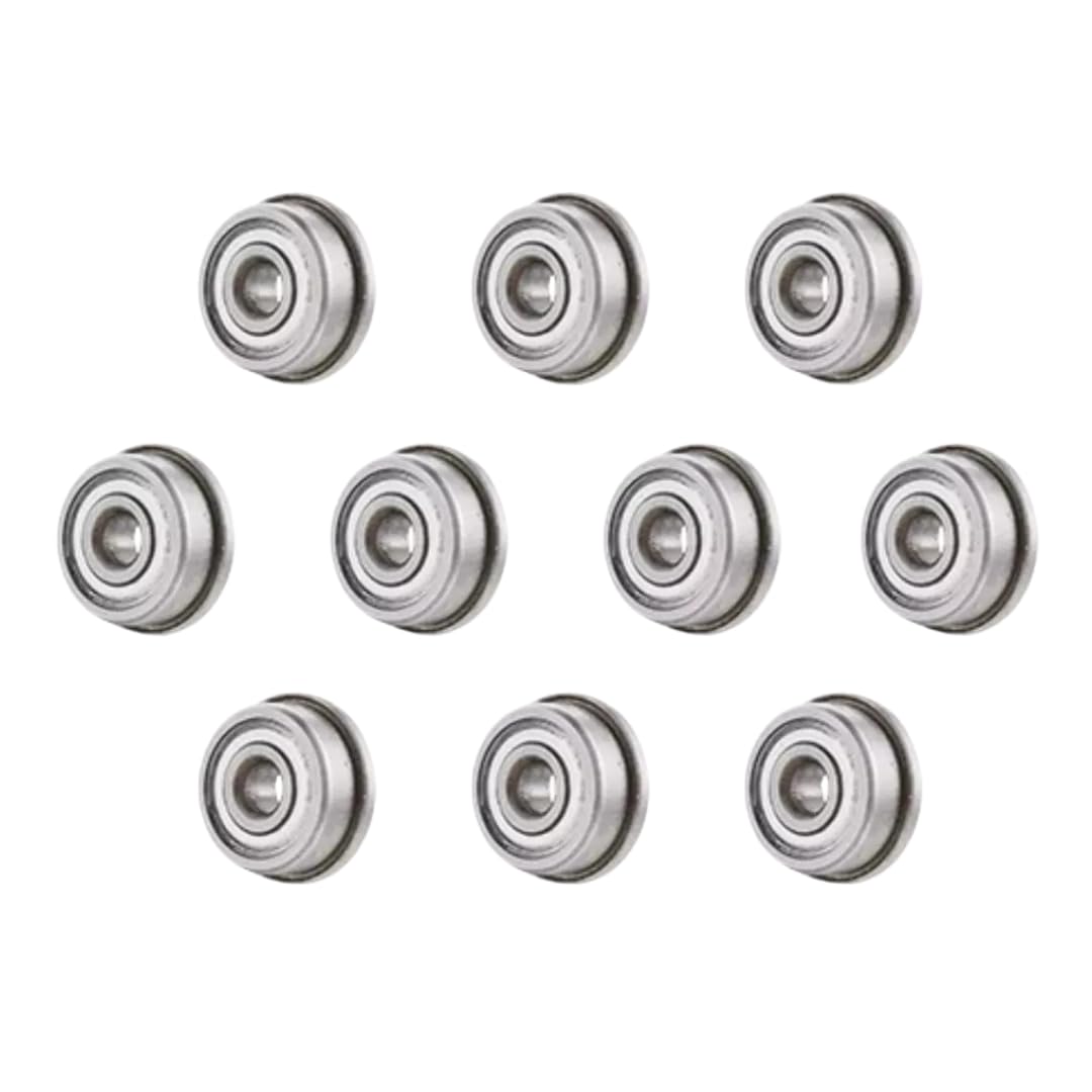 10pcs F623ZZ Flange Deep Groove Ball Bearing 3x10x4mm Shielded Chrome Bearings