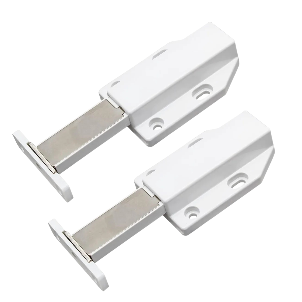 2 pack magnetic push open cabinet door catches