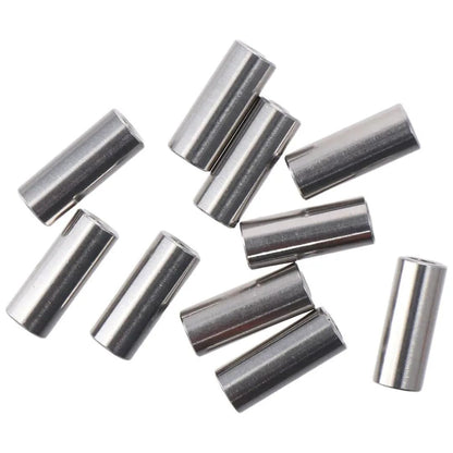 20 Pack of M8 Round Coupling Nuts - 304 Stainless Steel Connector Nut 30mm (1.17inch) Length