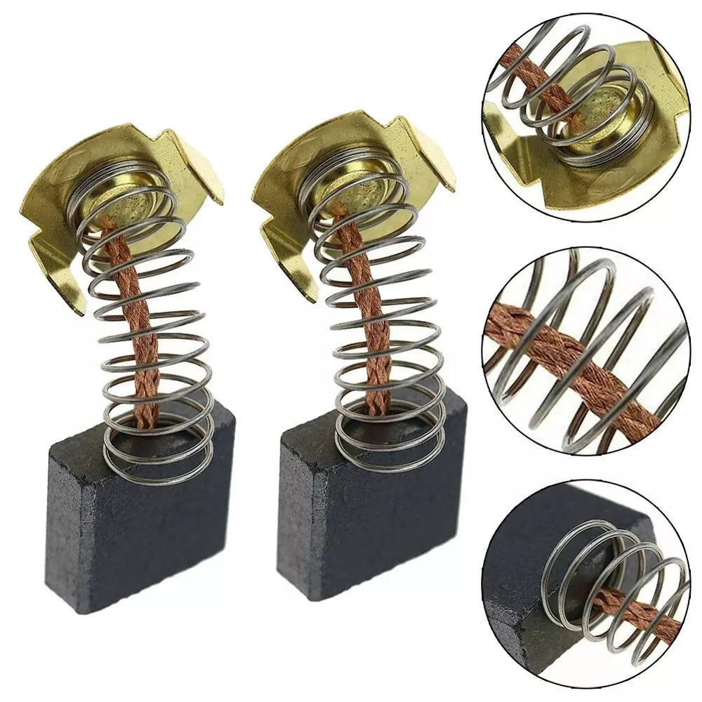 Pair of Carbon Brushes for Makita 3612 3612C Routers & 5103R 5143R 5903R Circular Saws CB203 191953-3