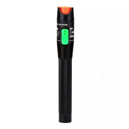 30km Fibre Optic Cable Visual Fault Locator Tester Meter with 2.5mm Universal Connector for FC/SC/ST Connections – Red Light VFL Pen, Fiber Network Cable Adapter Test Kit, Light Source Tester