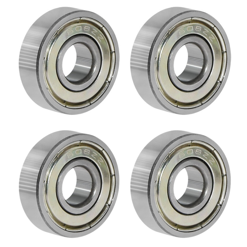 4 Pack of 608ZZ Double Shield Seal Deep Groove Ball Bearings 8mm x 22mm x 7mm ABEC-7