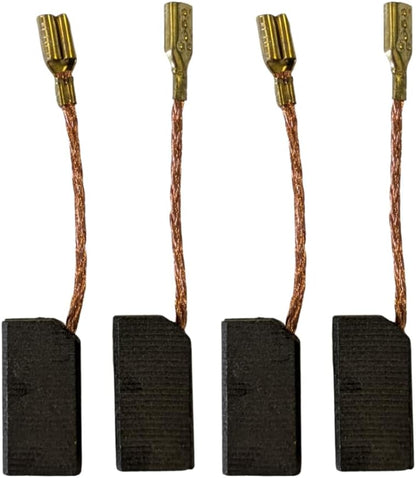 4pcs E64 Motor Carbon Brushes 1619P11715 for Bosch GWS 750, 750 S & 750-115 Angle Grinder