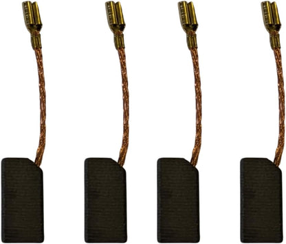 4pcs E64 Motor Carbon Brushes 1619P11715 for Bosch GWS 750, 750 S & 750-115 Angle Grinder