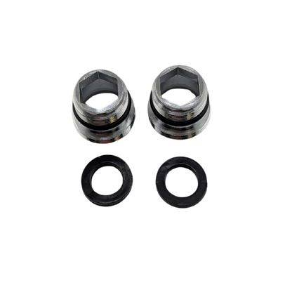 2 pack M18.5 to M22 male to male adapters for Ikea taps