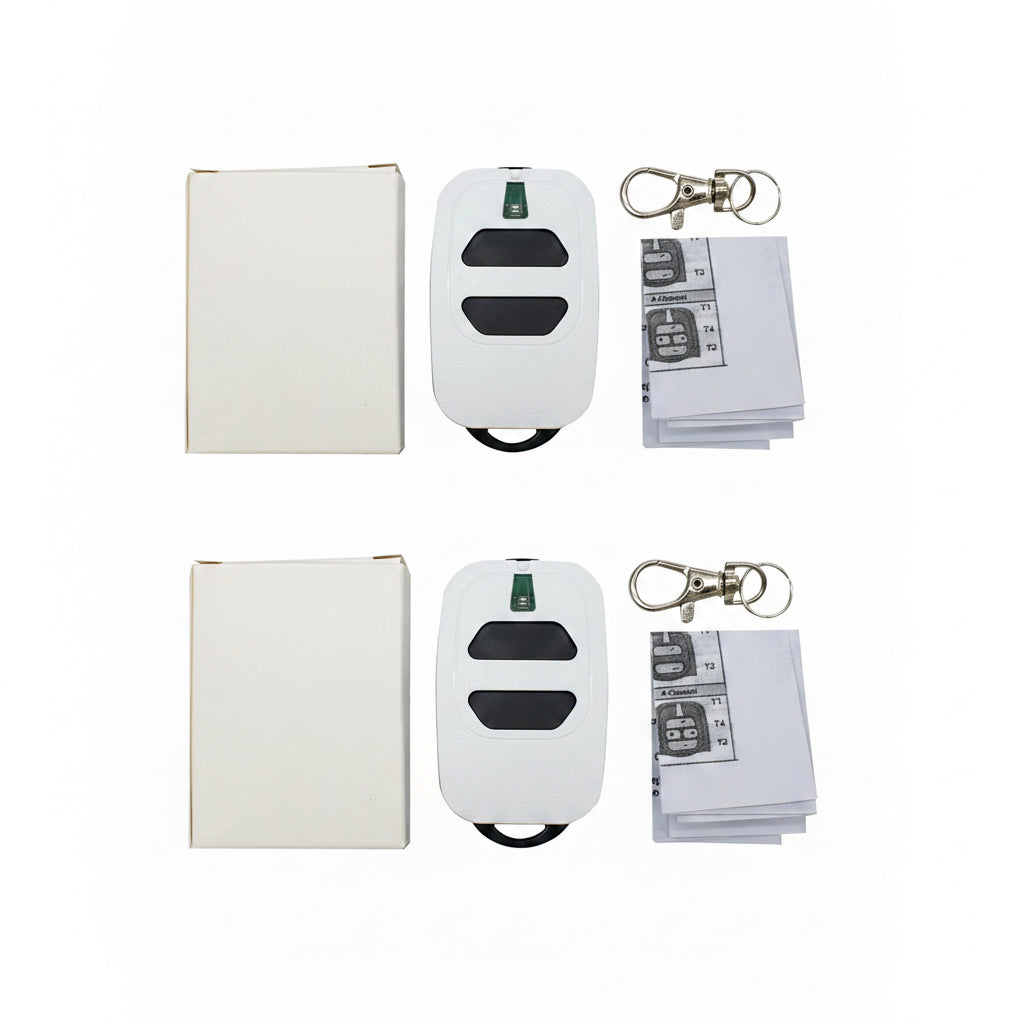 2 Pack 433.92MHz Garage Door Opener Remote Control Key Fob for DEA GTI2