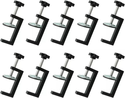 Adjustable G Clamps for Woodwork Carpentry Mini Screw Table C Clamps (10pcs)