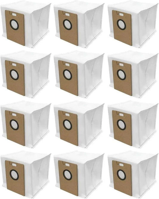 High-Capacity Replacement Dust Bags for Tapo RV30 RV20 Max Plus Robot Vacuums – Durable Non-Woven Design for Superior Debris Collection and a Cleaner Home