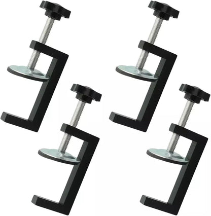 Adjustable G Clamps for Woodwork Carpentry Mini Screw Table C Clamps (4pcs)