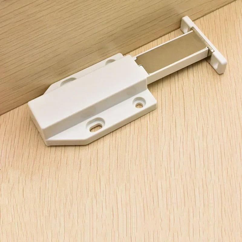 2 pack magnetic push open cabinet door catches