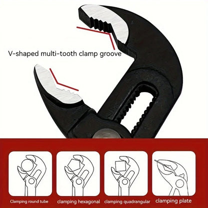 400mm(16") Water Pump Pliers, Fast Adjustable Tongue and Groove Joint Pliers