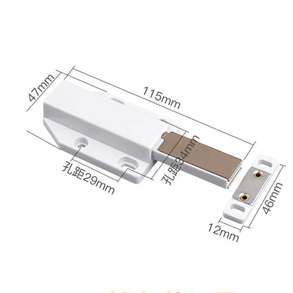 2 pack magnetic push open cabinet door catches
