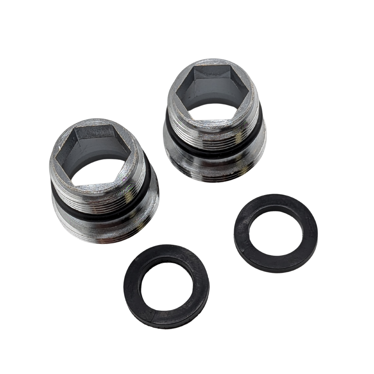 2 pack M18.5 to M22 male to male adapters for Ikea taps
