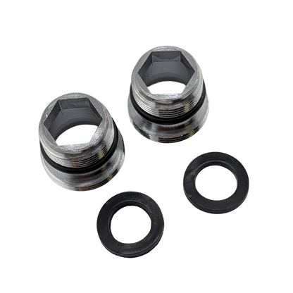 2 pack M18.5 to M22 male to male adapters for Ikea taps