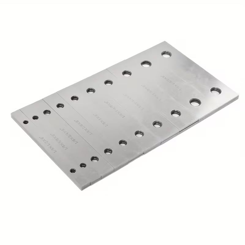 Thin parallel bar set, 10 pairs of parallel blocks, 0.0005 inch accuracy, for lathe and milling