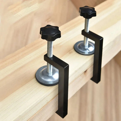 Adjustable G Clamps for Woodwork Carpentry Mini Screw Table C Clamps (6pcs)