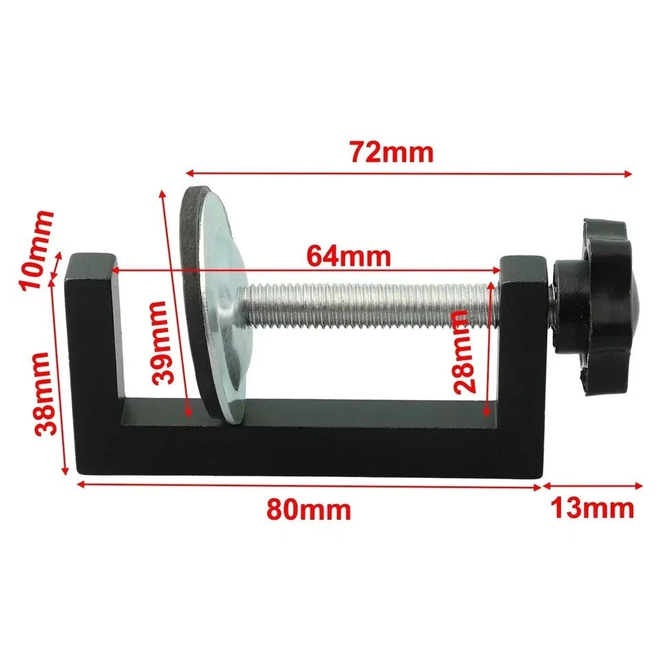 Adjustable G Clamps for Woodwork Carpentry Mini Screw Table C Clamps (2pcs)
