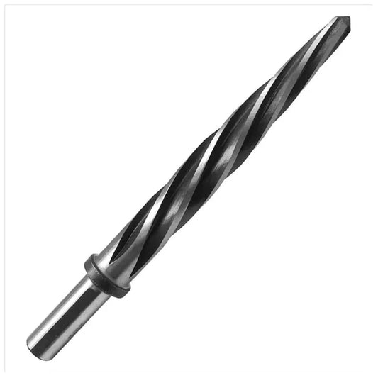 Heavy Duty 5/8" Spiral Flute Hole/Pipe Reamer with 1/2 inch Shank, M2 HSS Bridge Construction Taper Chucking Drill Bit Car/Maintenance Reamer for Metal, Steel, Alloy, Aluminium, Copper & Plastic