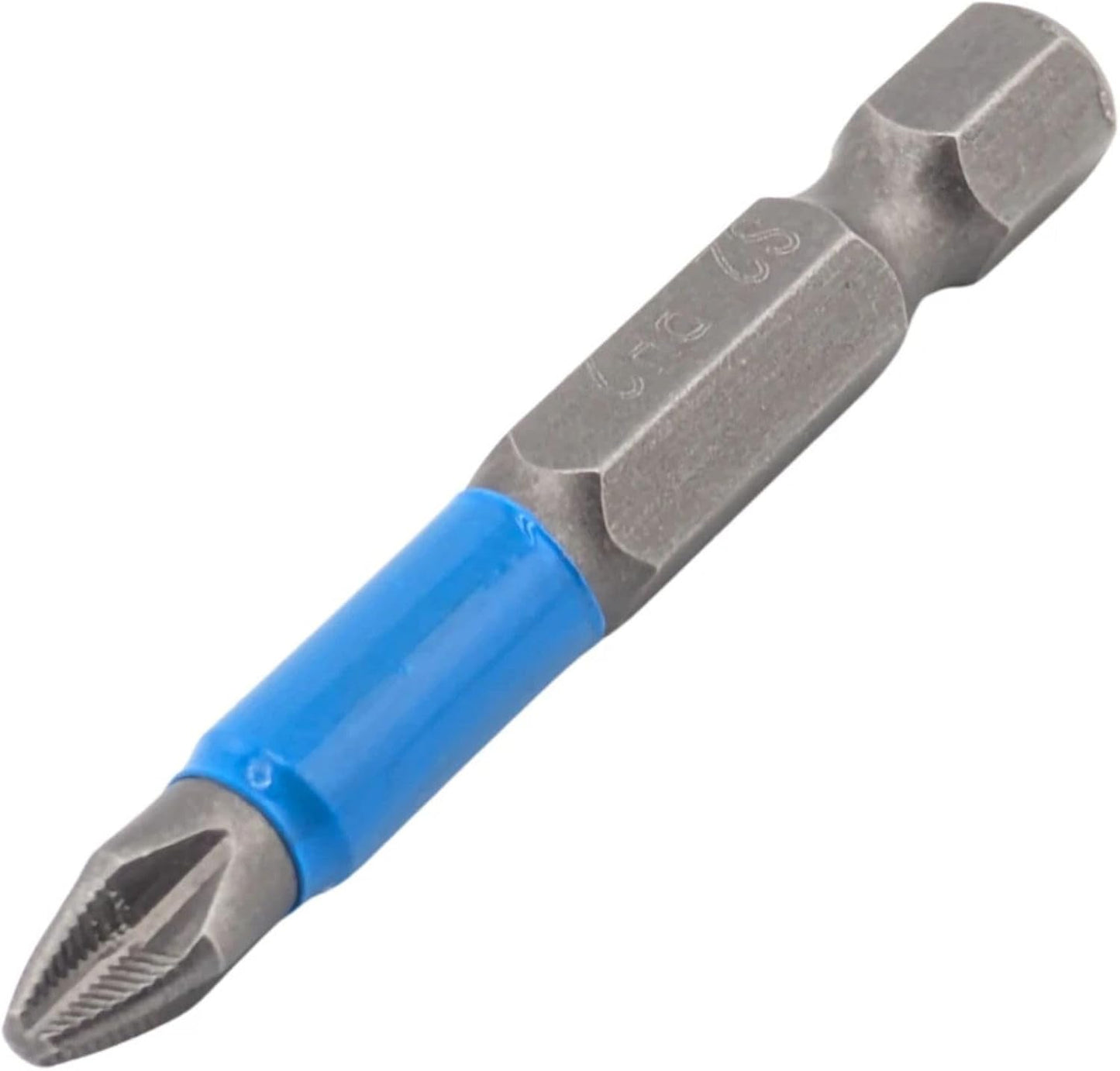Magnetic 10pcs PZ2 50mm Pozi Drive 2 Impact Duty Screwdriver Drill Bits Set S2 Steel