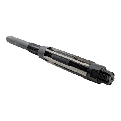 Adjustable HSS H8 hand reamer, 19 to 21mm, 6 straight flutes