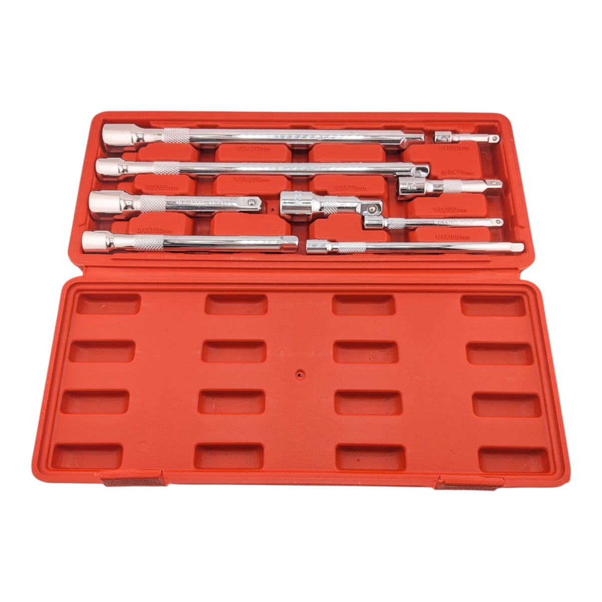 Wobble Extension Bar Set 9PCs, Wobble Socket Extensions, 1/4 3/8 1/2 Drive Socket Extension