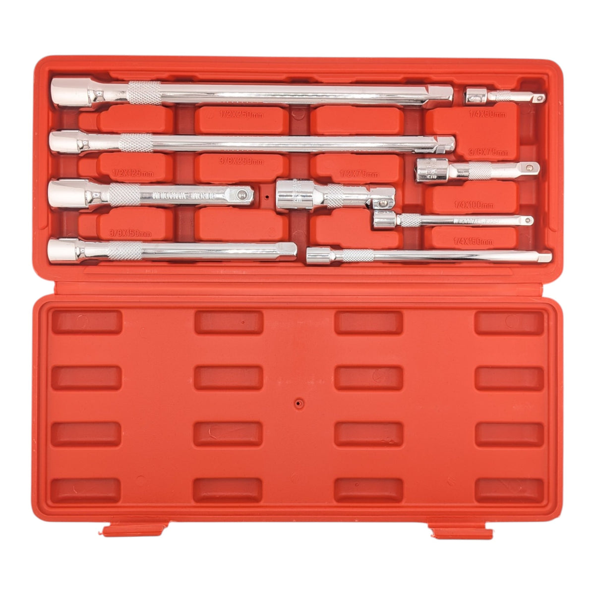 Wobble Extension Bar Set 9PCs, Wobble Socket Extensions, 1/4 3/8 1/2 Drive Socket Extension