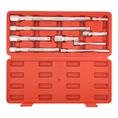 Wobble Extension Bar Set 9PCs, Wobble Socket Extensions, 1/4 3/8 1/2 Drive Socket Extension