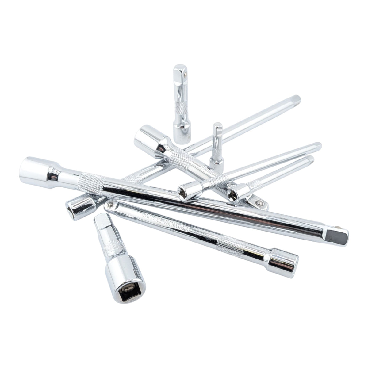 Wobble Extension Bar Set 9PCs, Wobble Socket Extensions, 1/4 3/8 1/2 Drive Socket Extension