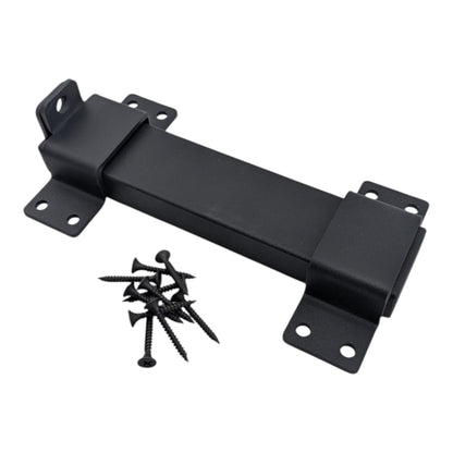 Heavy duty outdoor gate latch sliding bolt lock with padlock hole