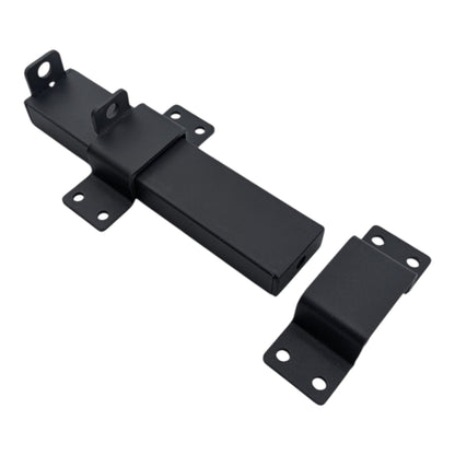 Heavy duty outdoor gate latch sliding bolt lock with padlock hole